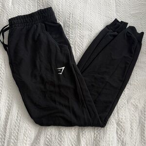 Gymshark Black Joggers with Logo